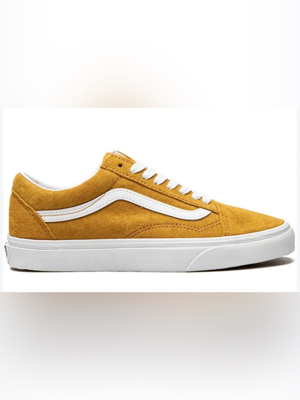Van’s Old Skool “Pig Suede” Golden Yellow Women’s size 7.5